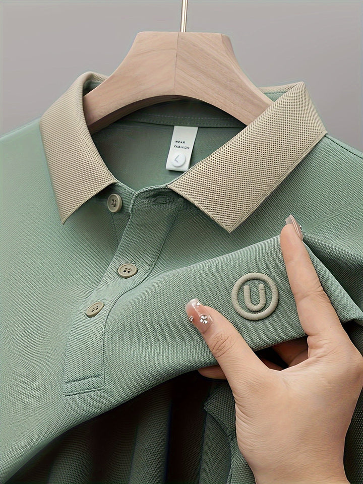 Finn™ - Besticktes Polo-Shirt mit kurzen Ärmeln