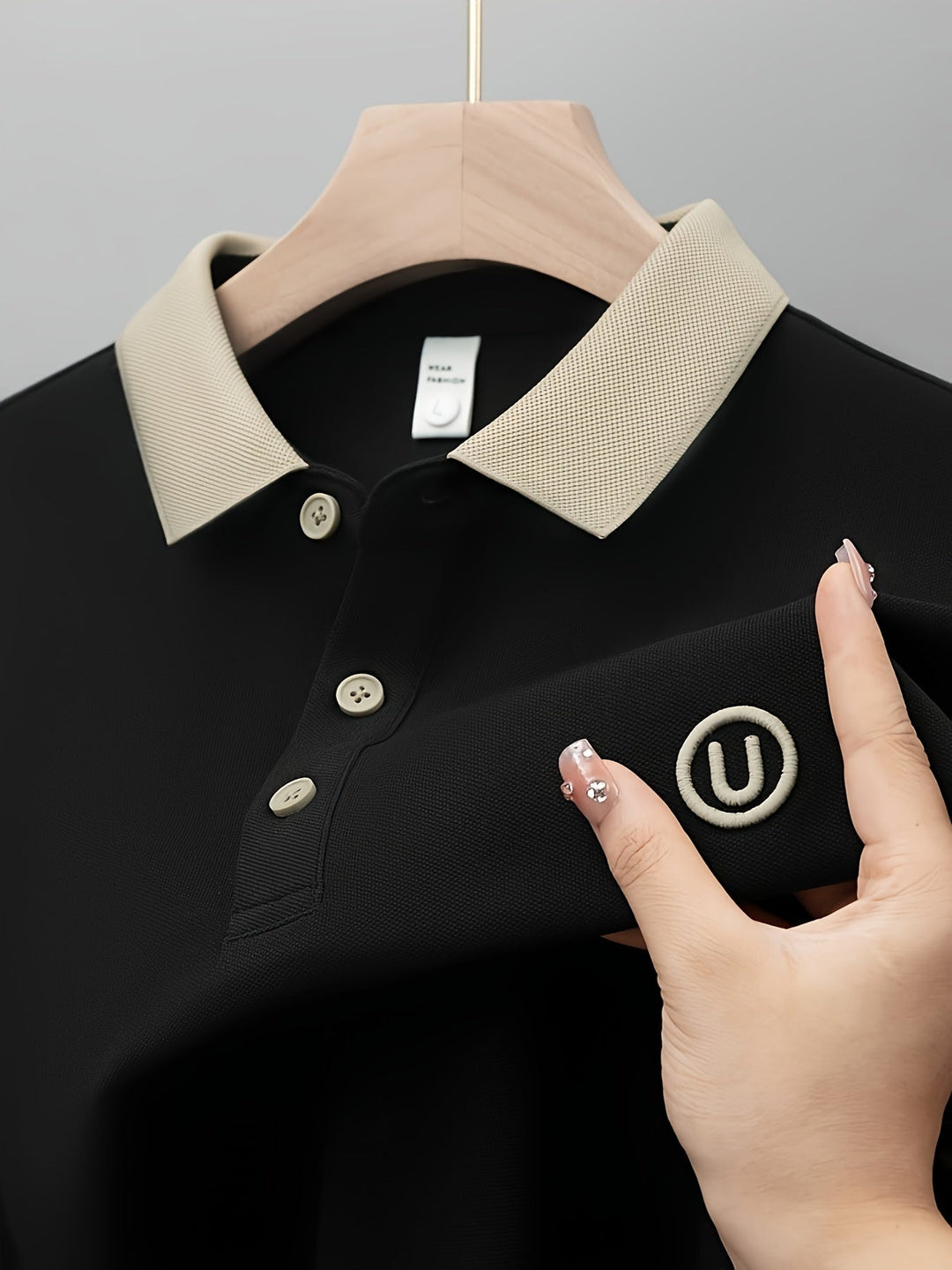 Finn™ - Besticktes Polo-Shirt mit kurzen Ärmeln
