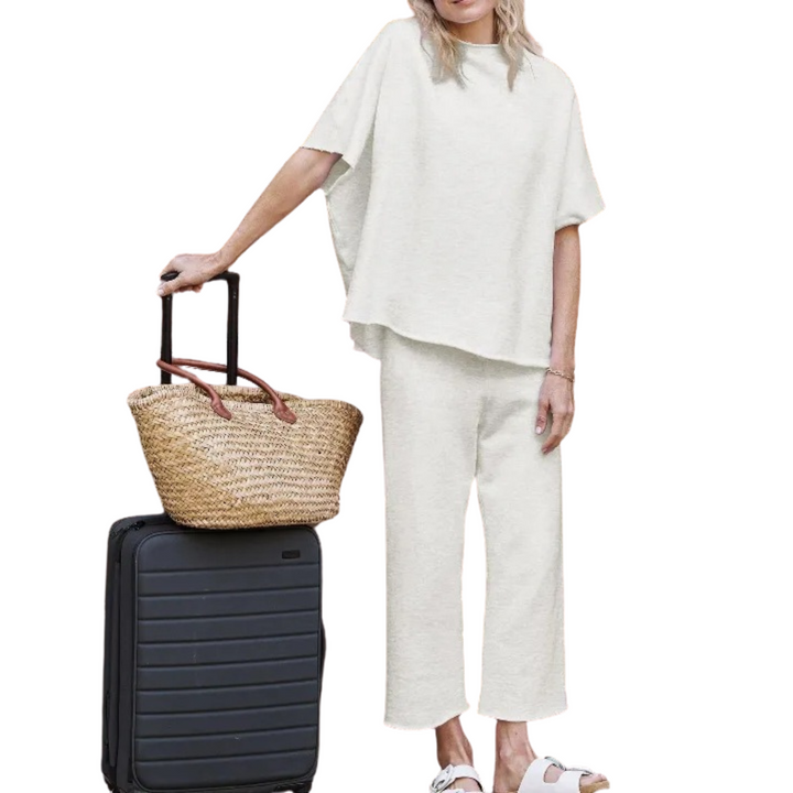 Aella™ - Entspanntes Batwing-Ärmel Komfortset