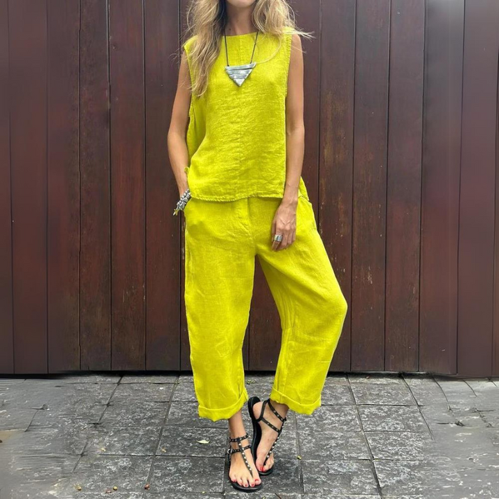 Janice™ – Stilvolles Baumwoll-Sommer-Set