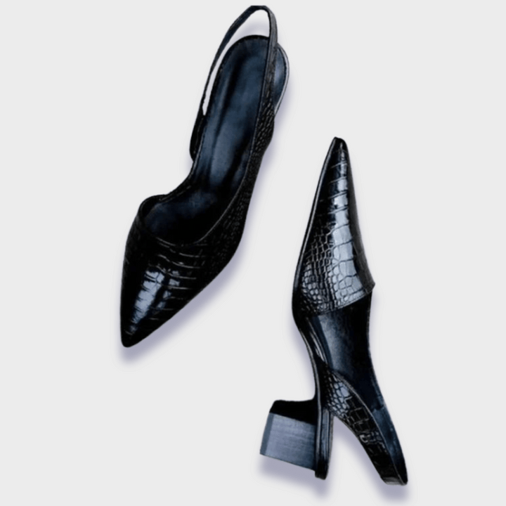 Heidi | Premium Synthetikleder Orthopädische Pumps