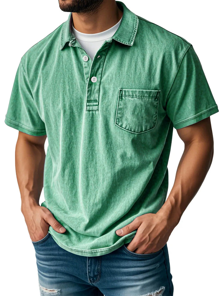 Sebastien™ - Herren Casual Vintage Polo-Shirt