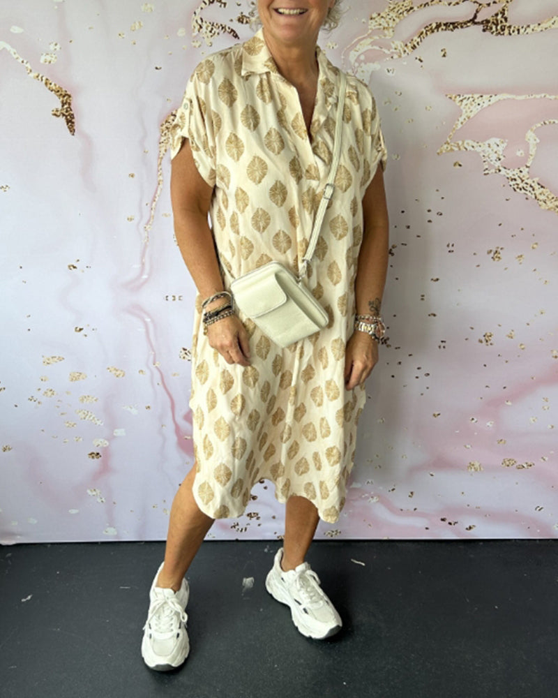 Liora™ - Damen Frühlingskleid mit Revers