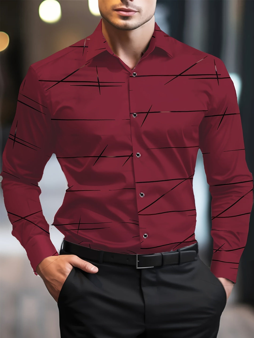 Henry™ - Herren Casual Slim Shirt