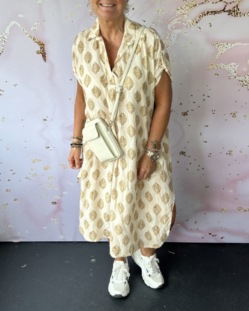 Liora™ - Damen Frühlingskleid mit Revers