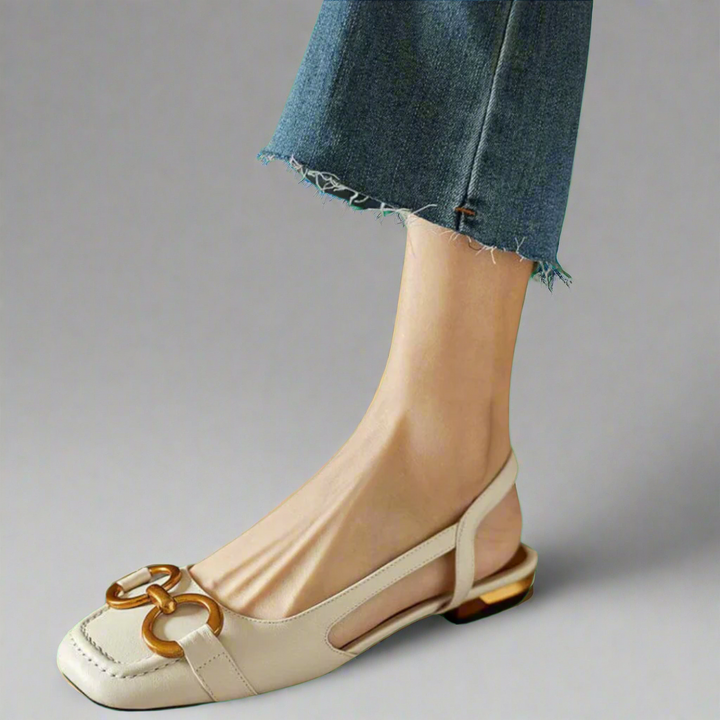 Adelrun | Elegante Orthopädische Sandalen mit Blockabsatz