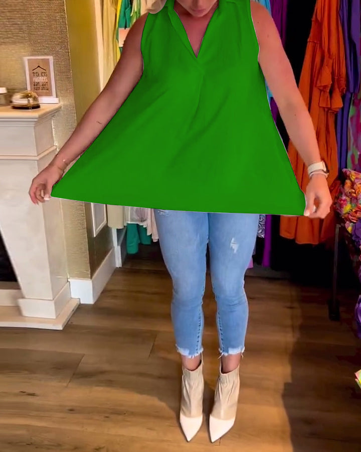 Alana™ - Zeitloses Rüschenloses Top