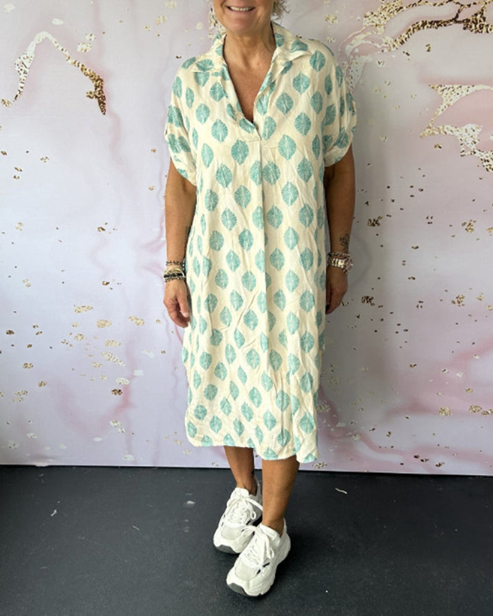 Liora™ - Damen Frühlingskleid mit Revers