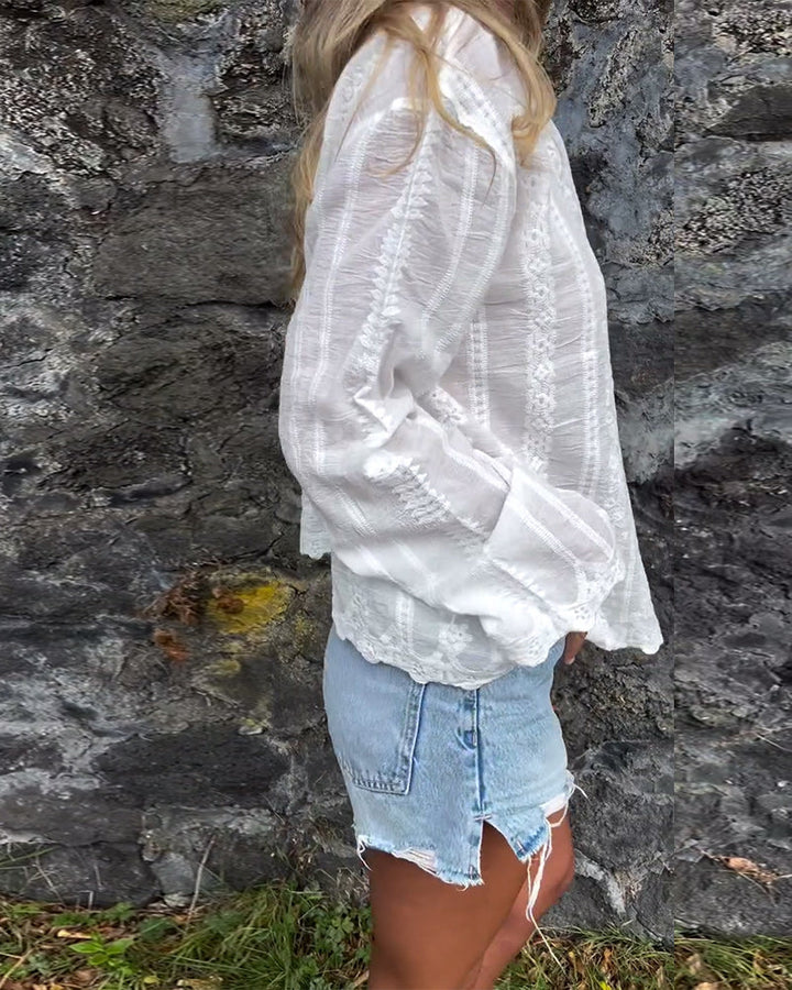 Kathlyn™ - Knopf-Poloshirt