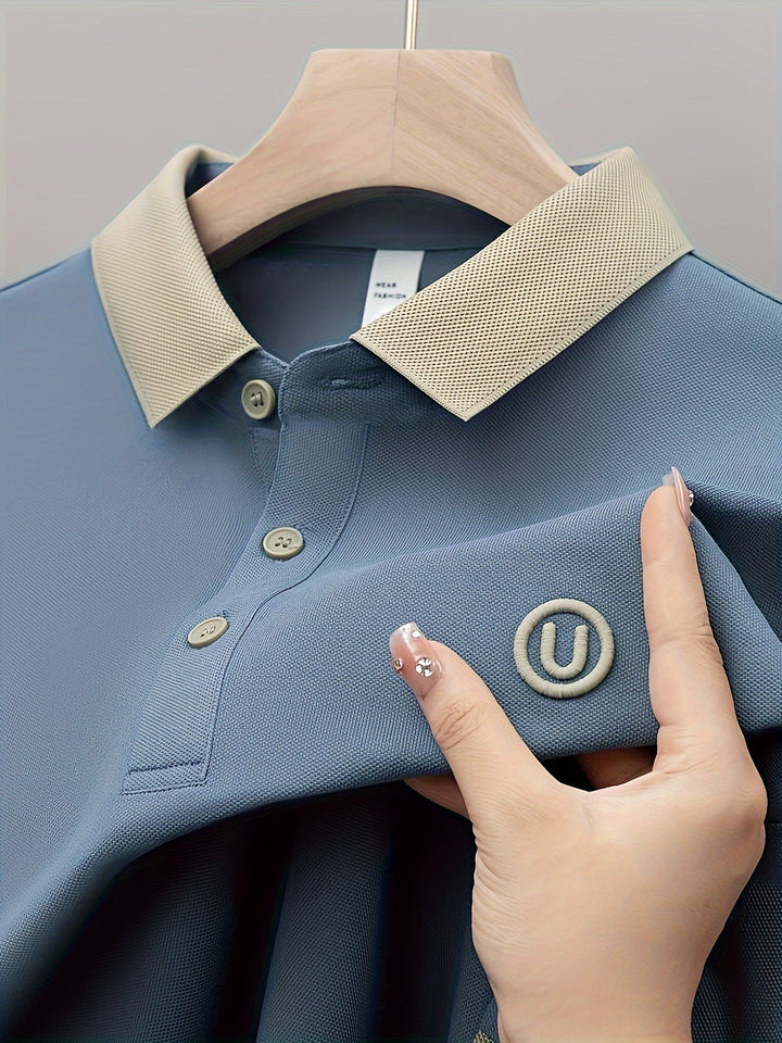 Finn™ - Besticktes Polo-Shirt mit kurzen Ärmeln