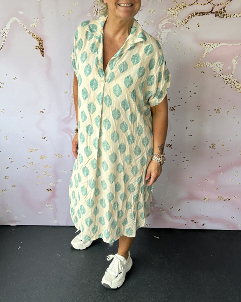 Liora™ - Damen Frühlingskleid mit Revers