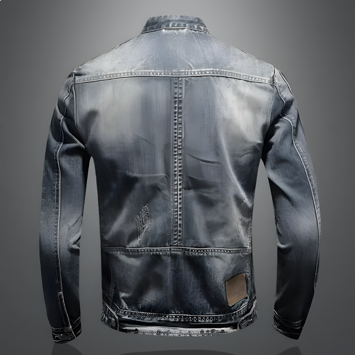 Matteo™ - Retro Denim Jacke