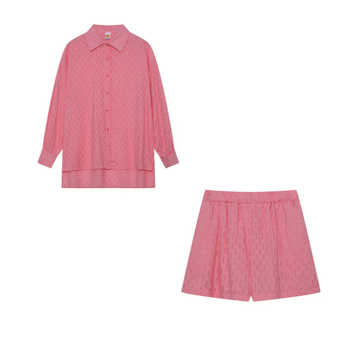 Maud | Schickes Shirt & Shorts Set