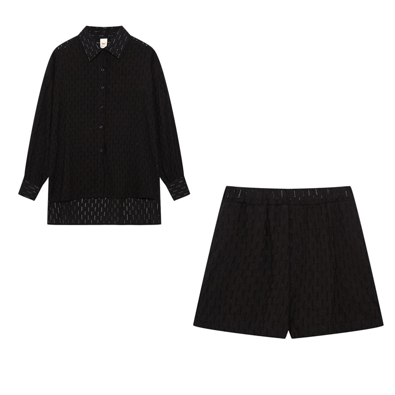 Maud | Schickes Shirt & Shorts Set