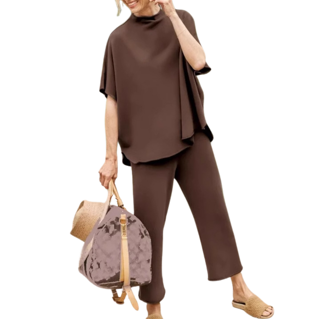 Aella™ - Entspanntes Batwing-Ärmel Komfortset