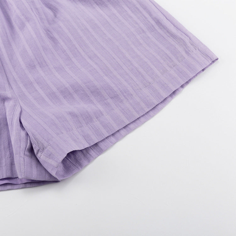 Viola™ - Luftiges Button-Up und Shorts-Set