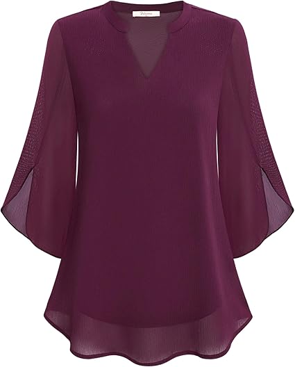 Annelyn | Luxe Geschichtete Bluse