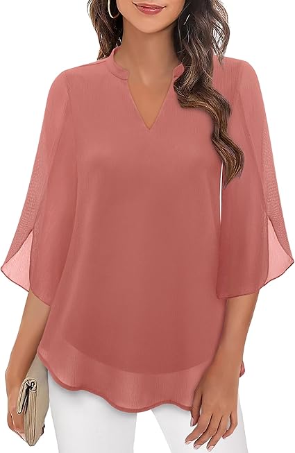 Annelyn | Luxe Geschichtete Bluse