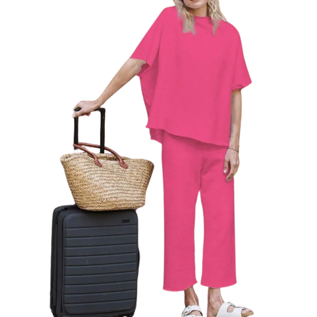 Aella™ - Entspanntes Batwing-Ärmel Komfortset