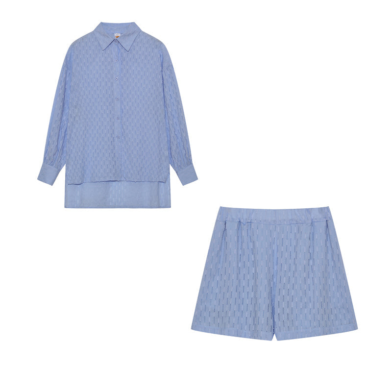 Maud | Schickes Shirt & Shorts Set