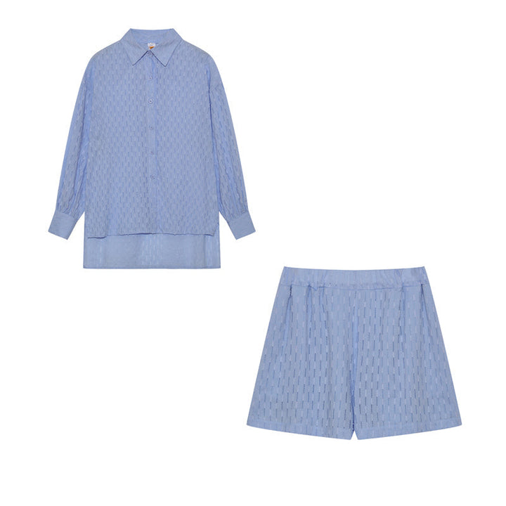 Maud | Schickes Shirt & Shorts Set