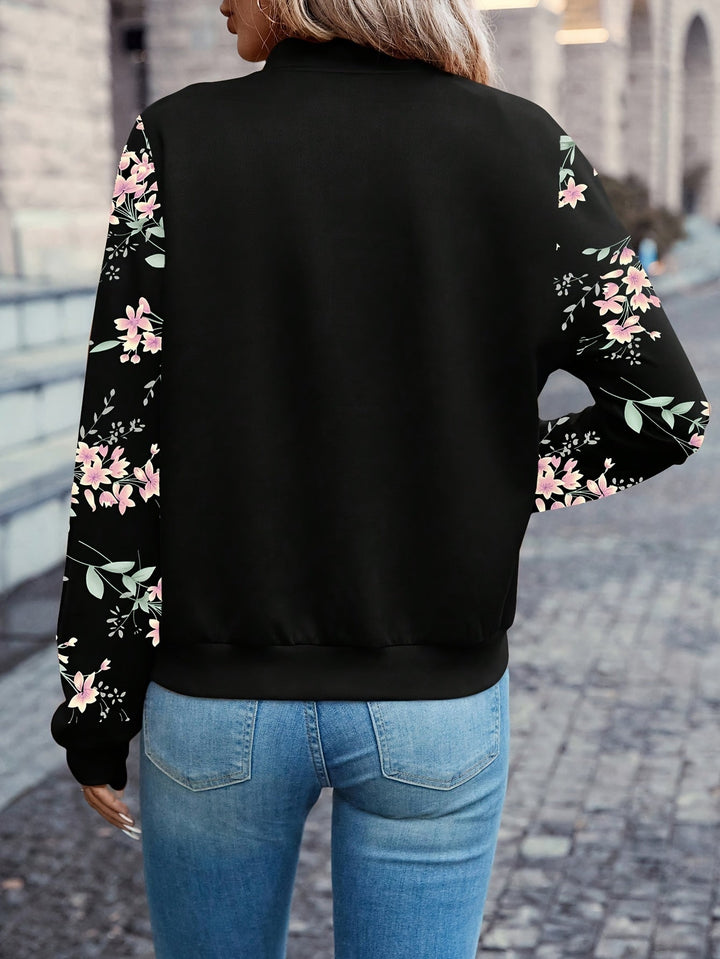 Thea™ - Trendy Floral Print Jacke