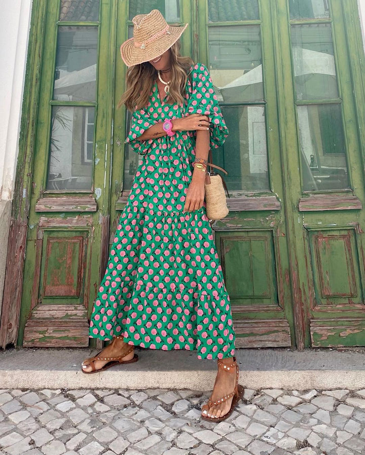 Fleur | Bohemian Maxi Kleid