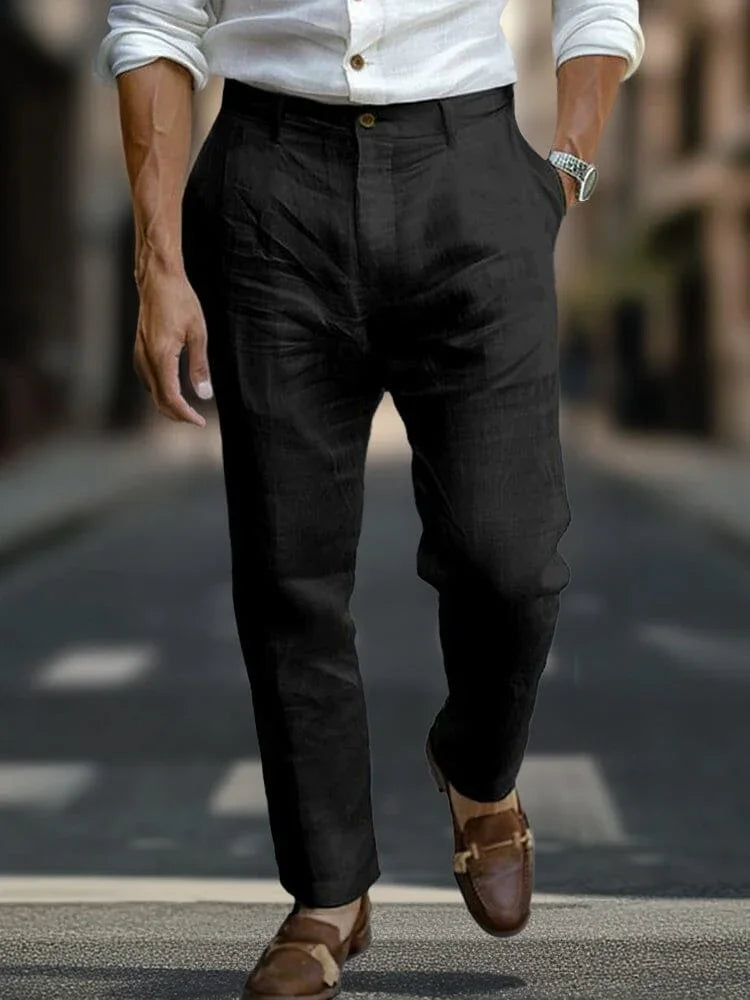 Alaric - Maßgeschneiderte Leinenhose