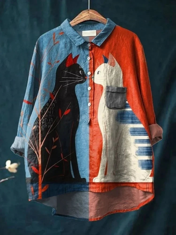 Uluru™ - Katzenkunst T-Shirt