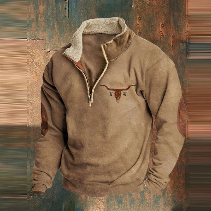 Fred™ - Wärmender Pullover mit Reißverschluss
