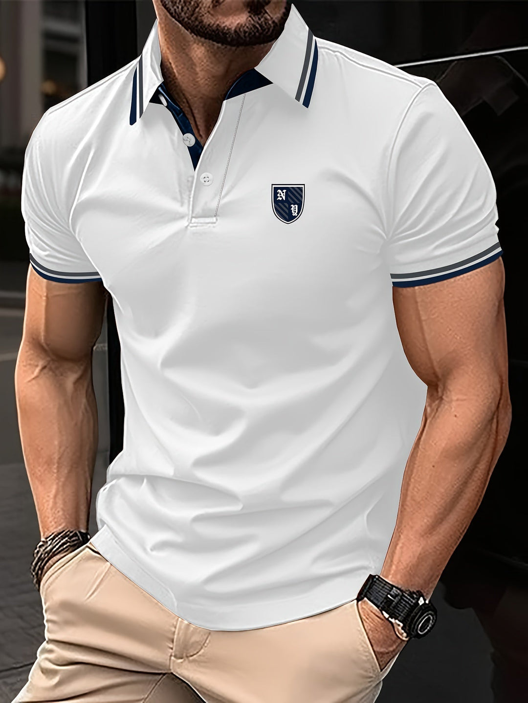 Elliot™ - Herren Freizeit-Polohemd