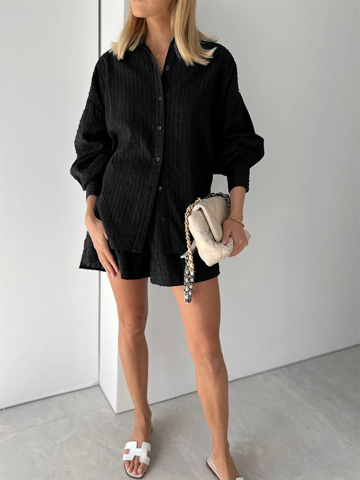 Maud | Schickes Shirt & Shorts Set