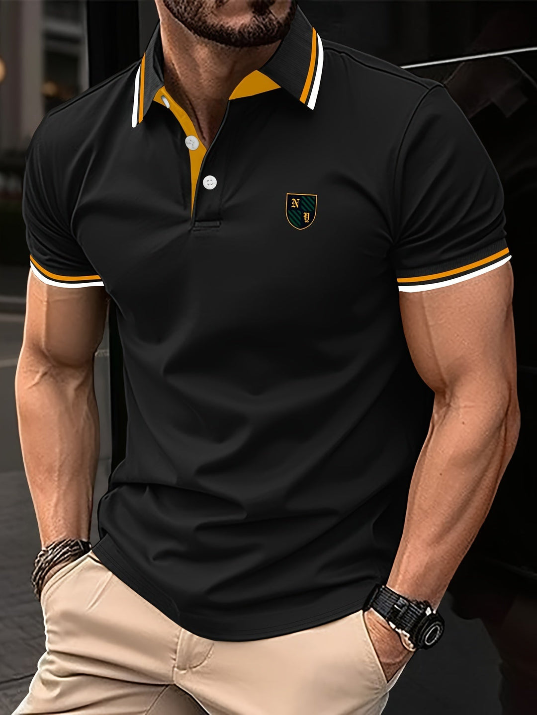 Elliot™ - Herren Freizeit-Polohemd