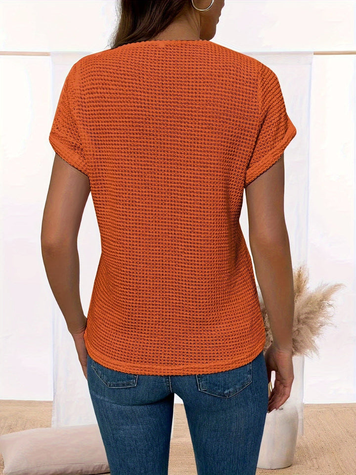 Megan™ - Schickes Shirt mit Rundhalsausschnitt aus Spitze