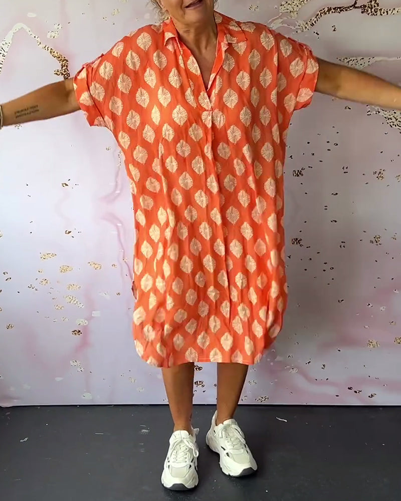 Liora™ - Damen Frühlingskleid mit Revers