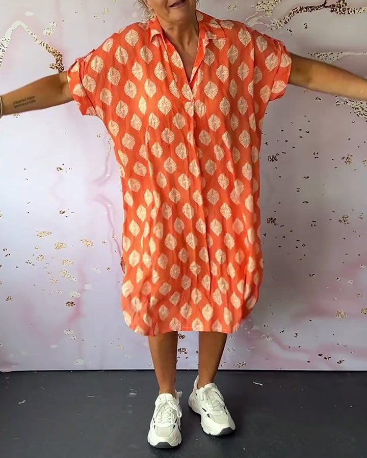 Liora™ - Damen Frühlingskleid mit Revers