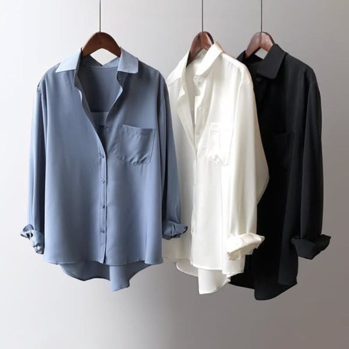 Ellie™ - Elegante Seidenbluse