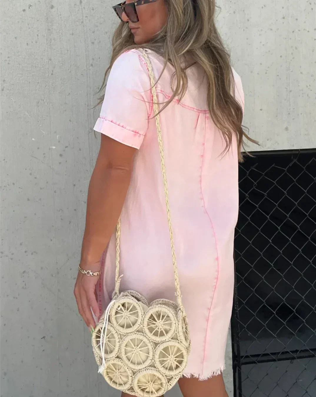 Vera™ - Denim Hemdkleid