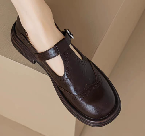 Velda™ - Elegante Mary Janes aus Leder