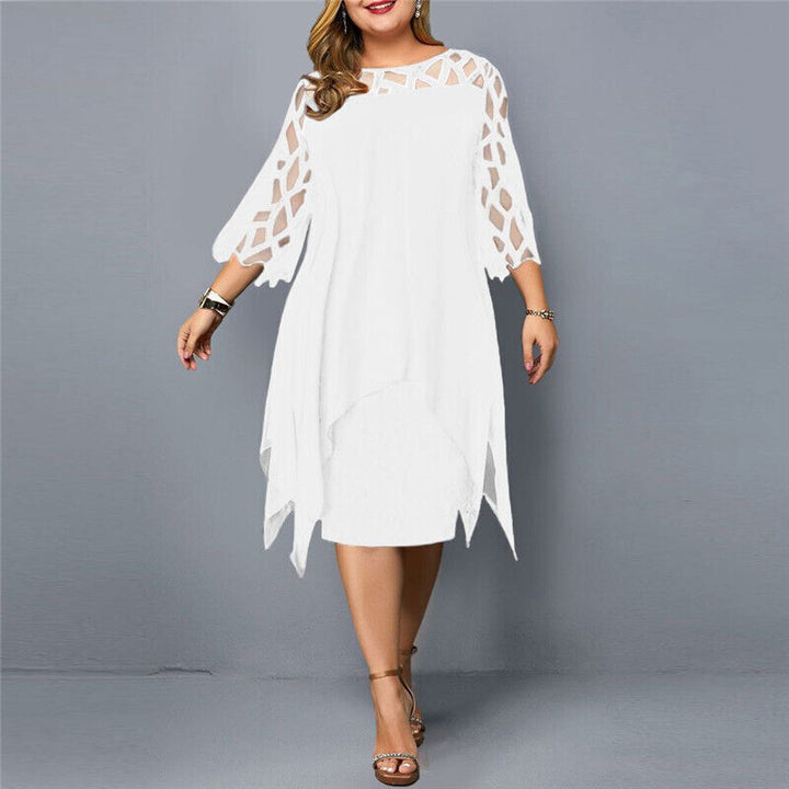 Kirsty™ - Schickes Plus-Size-Midi-Kleid für moderne Frauen