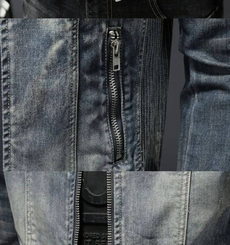 Matteo™ - Retro Denim Jacke