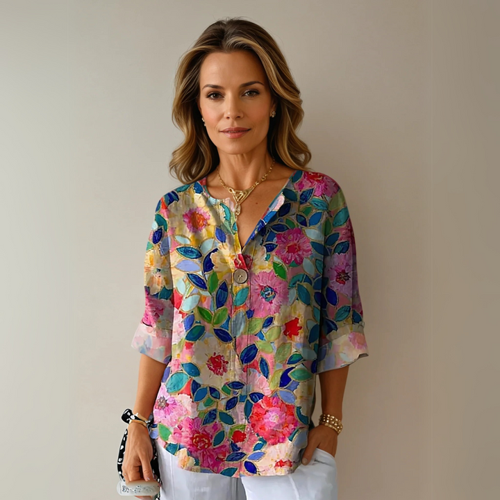 Arlene™ | Schicke Bluse mit floralem Druck